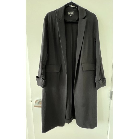 BNWOT: Zara Midi-length Blazer Jacket - Picture 1 of 4
